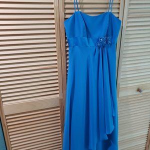 Alfred Angelo Evening Dress, Never worn! Size 10, Marine Blue
